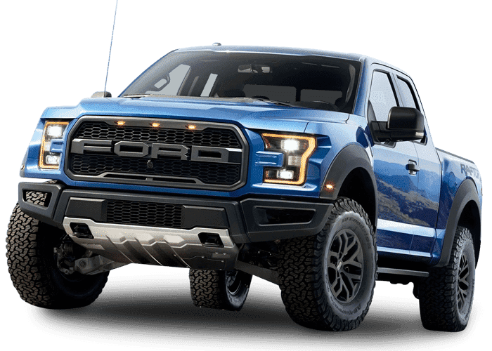 Camioneta 4x4 Raptor blue